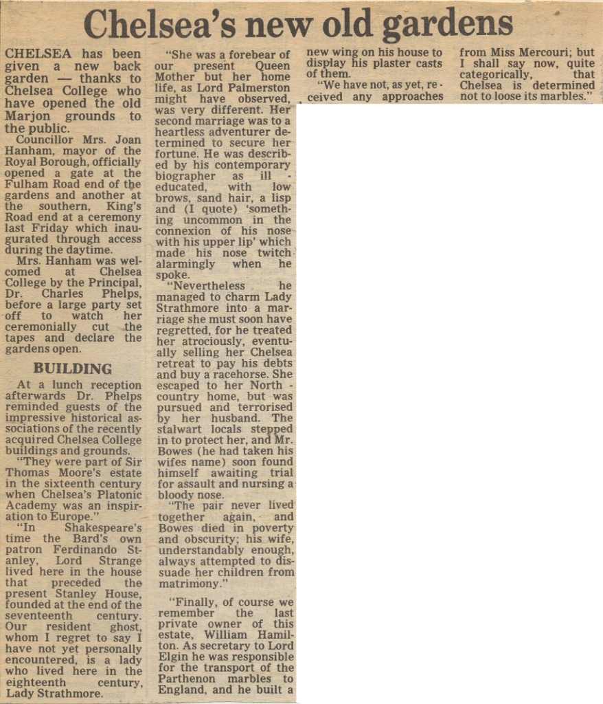 19830923 CHELSEA COLLEGE GARDENS OPENED JOAN HANHAM SIR THOMAS MOORE LORD STRANGE CN.jpg